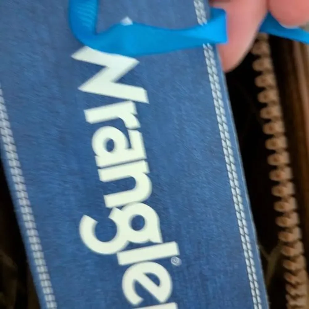 Wrangler Leather Laptop Bag Briefcase NEW w/ Strap Brown Western Style 16.5" - Picture 4 of 7